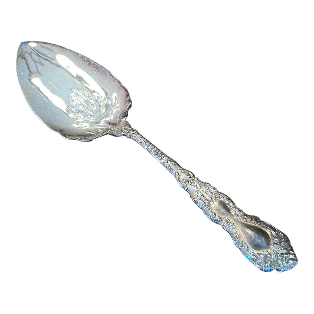 Vintage Gorham Imperial Chrysanthemum Silverplate Pie Pastry Cake Server 10"
